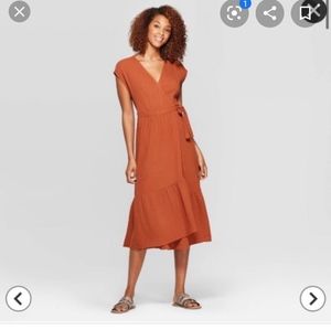 Universal thread wrap dress